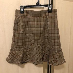 PLAID A-LINE SKIRT 🤍
